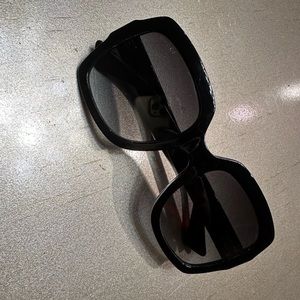 Gucci oversized gradient square sunglasses